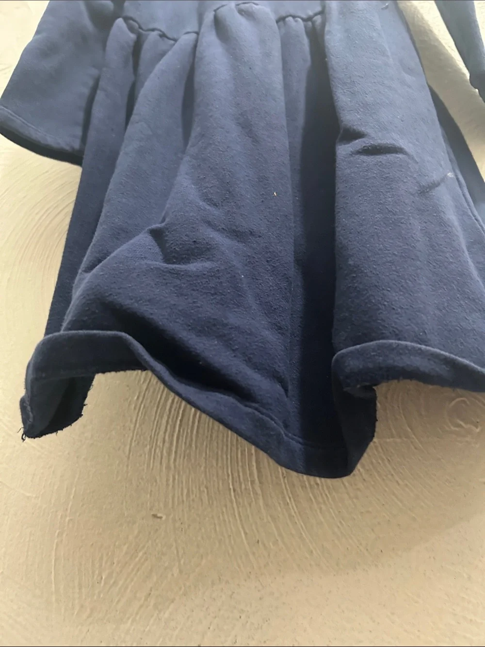 Carter's Navy Hoodie Dress with Sequin Unicorn